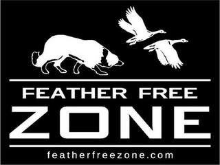 FEATHER FREE ZONE FEATHERFREEZONE.COM trademark