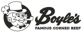 BOYLE'S FAMOUS CORNED BEEF trademark