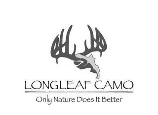 LONGLEAF CAMO ONLY NATURE DOES IT BETTER trademark