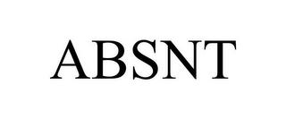 ABSNT trademark