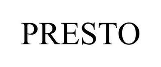 PRESTO trademark