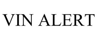 VIN ALERT trademark