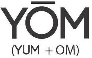 YOM (YUM + OM) trademark