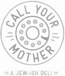 CALL YOUR MOTHER A JEW-ISH DELI trademark