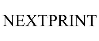 NEXTPRINT trademark