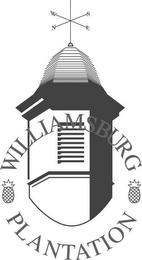 WILLIAMSBURG PLANTATION N E S W trademark