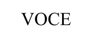 VOCE trademark