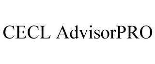 CECL ADVISORPRO trademark