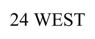 24 WEST trademark