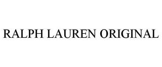 RALPH LAUREN ORIGINAL trademark