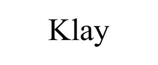 KLAY trademark