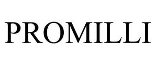 PROMILLI trademark