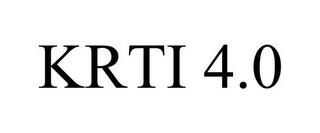 KRTI 4.0 trademark