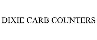 DIXIE CARB COUNTERS trademark