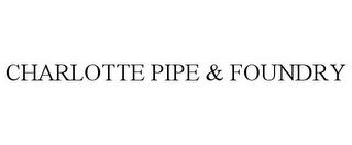 CHARLOTTE PIPE & FOUNDRY trademark