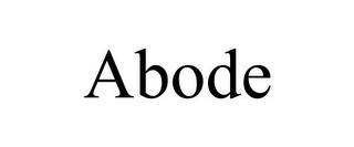 ABODE trademark