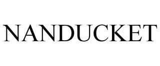 NANDUCKET trademark