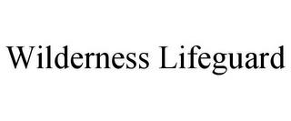 WILDERNESS LIFEGUARD trademark