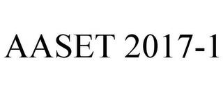 AASET 2017-1 trademark