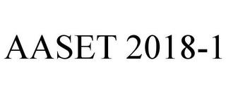 AASET 2018-1 trademark