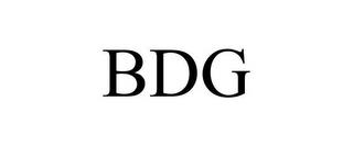 BDG trademark