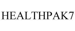 HEALTHPAK7 trademark