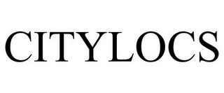 CITYLOCS trademark