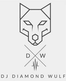 DW DJ DIAMOND WULF trademark