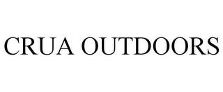 CRUA OUTDOORS trademark