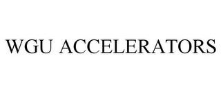 WGU ACCELERATORS trademark