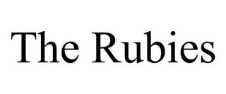 THE RUBIES trademark