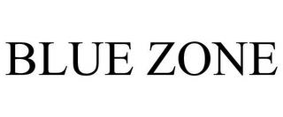 BLUE ZONE trademark