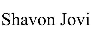 SHAVON JOVI trademark