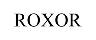 ROXOR trademark