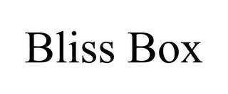 BLISS BOX trademark