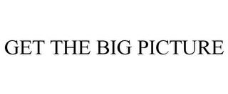 GET THE BIG PICTURE trademark