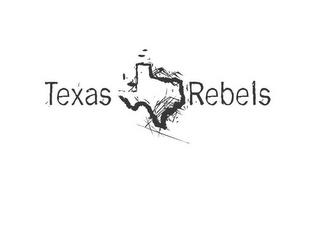 TEXAS REBELS trademark