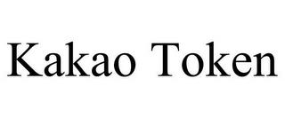 KAKAO TOKEN trademark