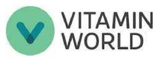 V VITAMIN WORLD trademark