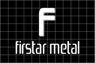 F FIRSTAR METAL trademark