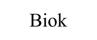 BIOK trademark