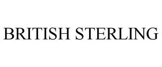 BRITISH STERLING trademark