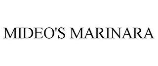 MIDEO'S MARINARA trademark