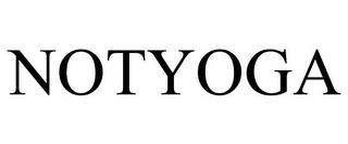 NOTYOGA trademark