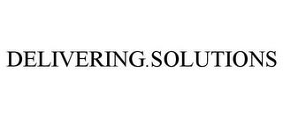 DELIVERING.SOLUTIONS trademark