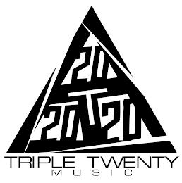 TRIPLE TWENTY MUSIC 20 20 20 trademark