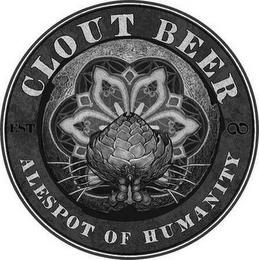 CLOUT BEER ALESPOT OF HUMANITY EST trademark