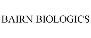 BAIRN BIOLOGICS trademark