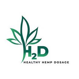 H2D HEALTHY HEMP DOSAGE trademark