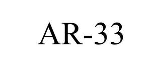 AR-33 trademark